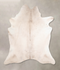 Champagne XX-Large Brazilian Cowhide Rug 7'10