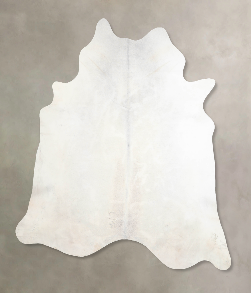 Light Grey XX-Large Brazilian Cowhide Rug 7'10"H x 7'4"W #A30590 by Hudson Hides