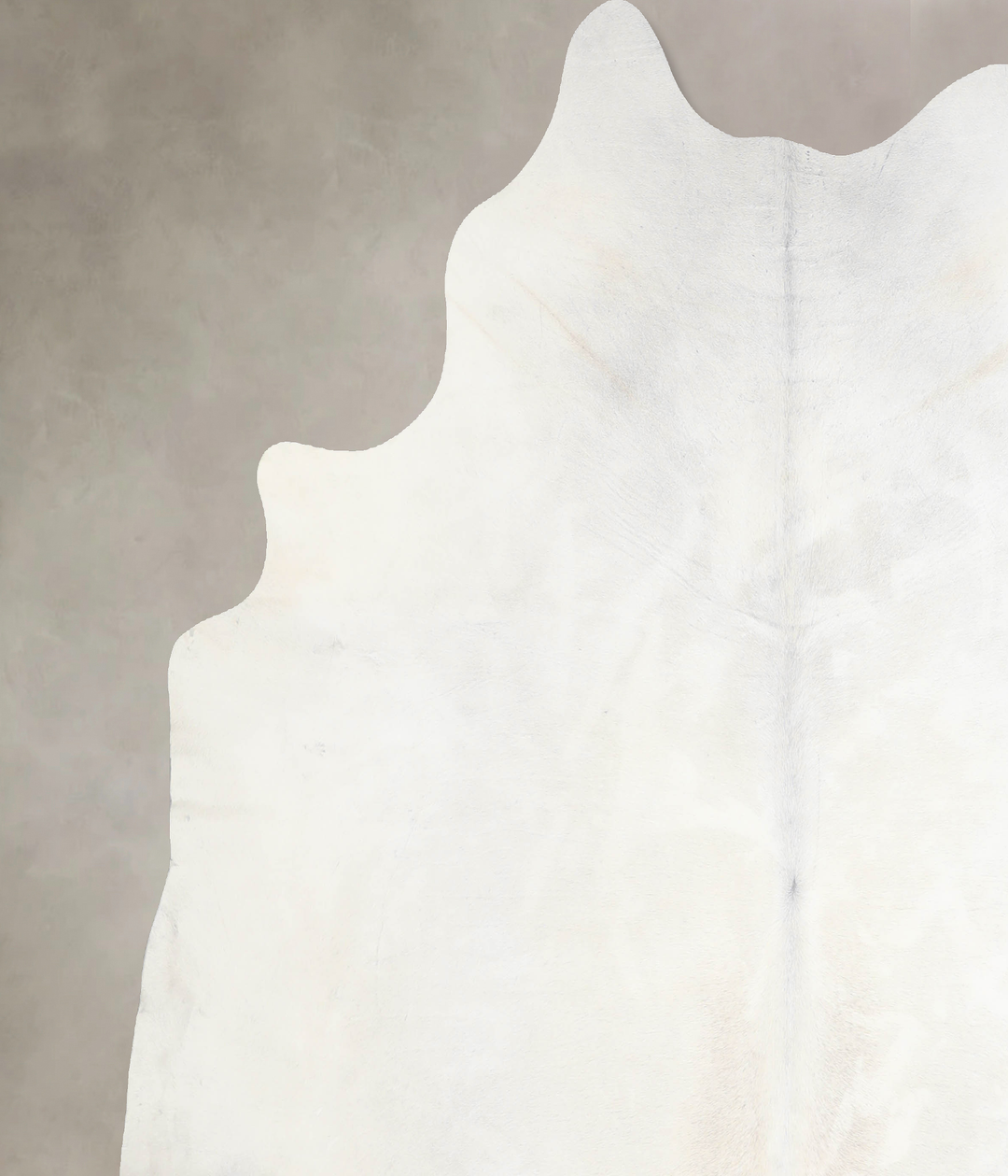 Light Grey XX-Large Brazilian Cowhide Rug 7'10"H x 7'4"W #A30590 by Hu