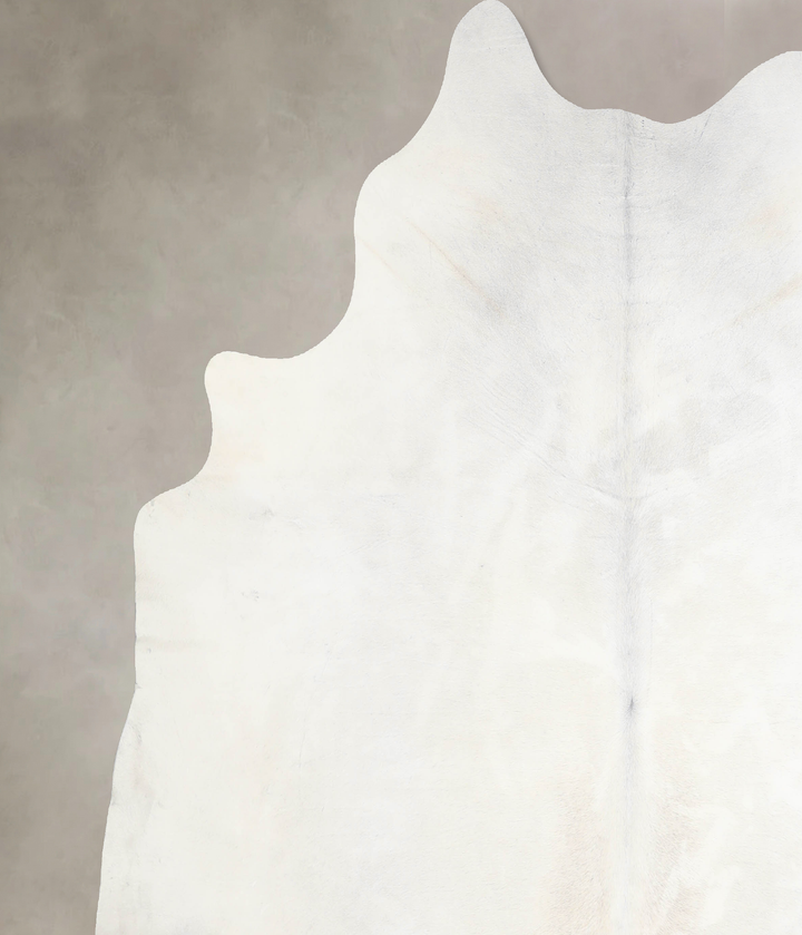 Light Grey XX-Large Brazilian Cowhide Rug 7'10"H x 7'4"W #A30590 by Hudson Hides