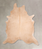 Beige XX-Large Brazilian Cowhide Rug 8'8