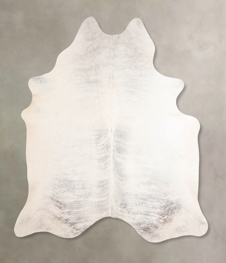 Grey Brindle X-Large Brazilian Cowhide Rug 7'5"H x 6'4"W #A30647 by Hudson Hides