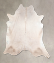 Champagne XX-Large Brazilian Cowhide Rug 7'7"H x 7'2"W #A30654 by Hudson Hides