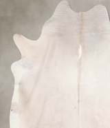 Champagne XX-Large Brazilian Cowhide Rug 7'7"H x 7'2"W #A30654 by Hudson Hides