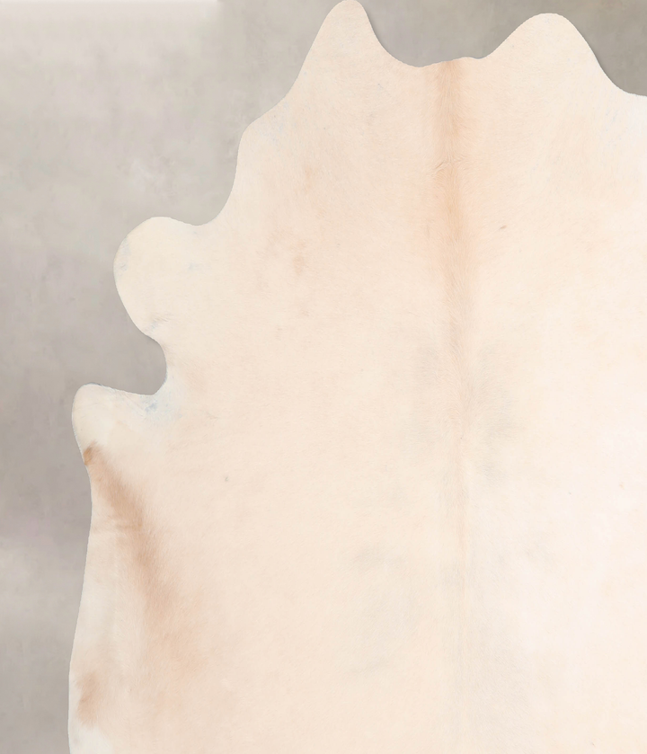 Beige XX-Large Brazilian Cowhide Rug 7'1"H x 7'7"W #A30660 by Hudson Hides