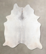 Medium Grey XX-Large Brazilian Cowhide Rug 7'9"H x 6'10"W #A30669 by Hudson Hides