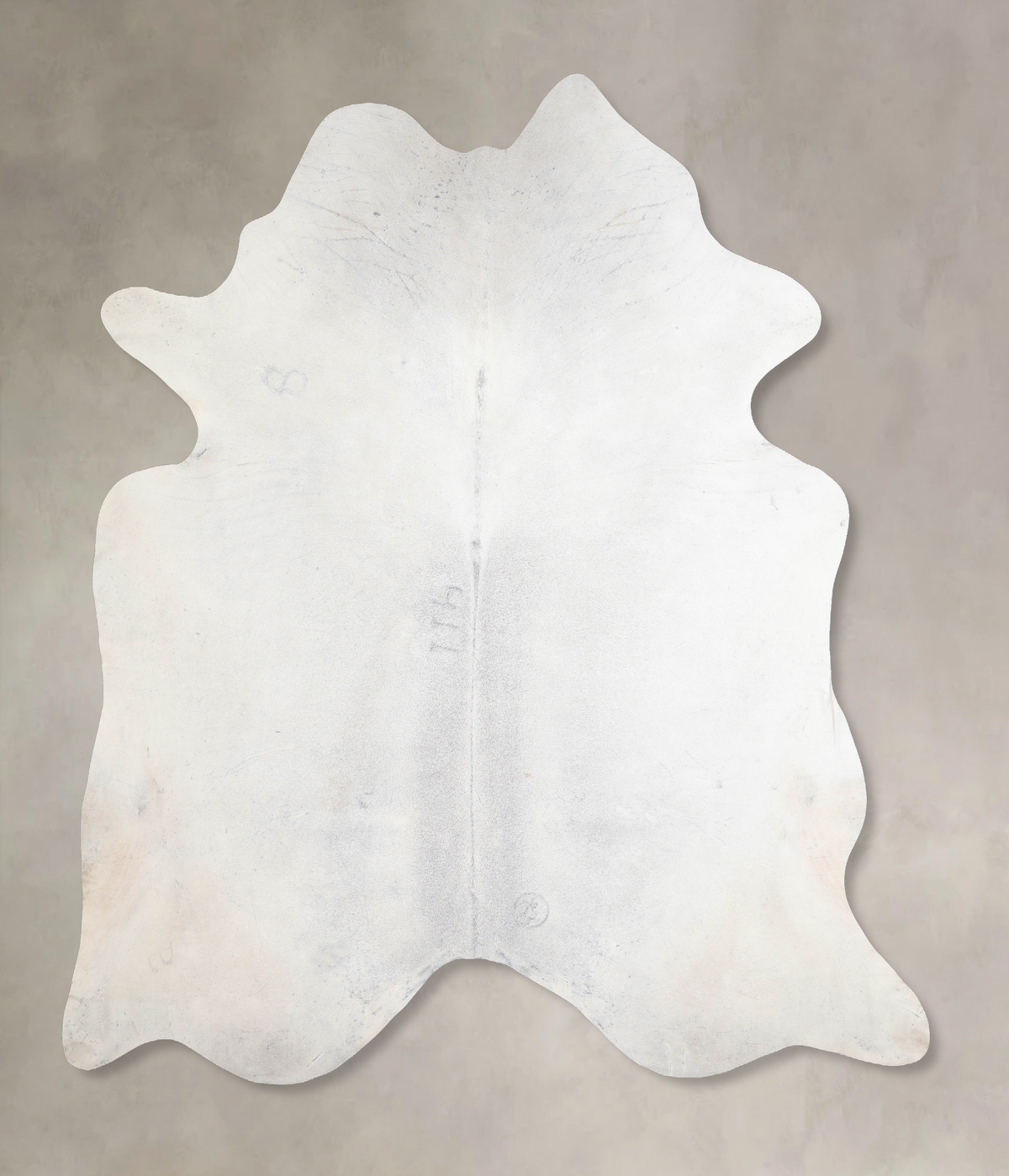 Light Grey Cowhide Rug #A30700