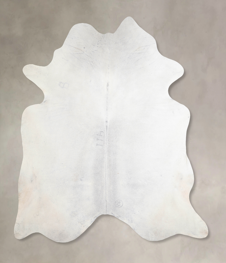 Light Grey XX-Large Brazilian Cowhide Rug 7'10"H x 7'4"W #A30700 by Hudson Hides