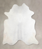 Light Grey XX-Large Brazilian Cowhide Rug 7'10
