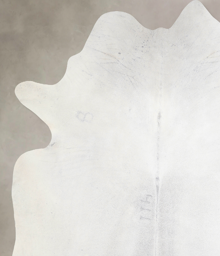 Light Grey XX-Large Brazilian Cowhide Rug 7'10"H x 7'4"W #A30700 by Hudson Hides