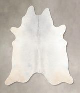 Medium Grey XX-Large Brazilian Cowhide Rug 7'8"H x 7'0"W #A30727 by Hudson Hides