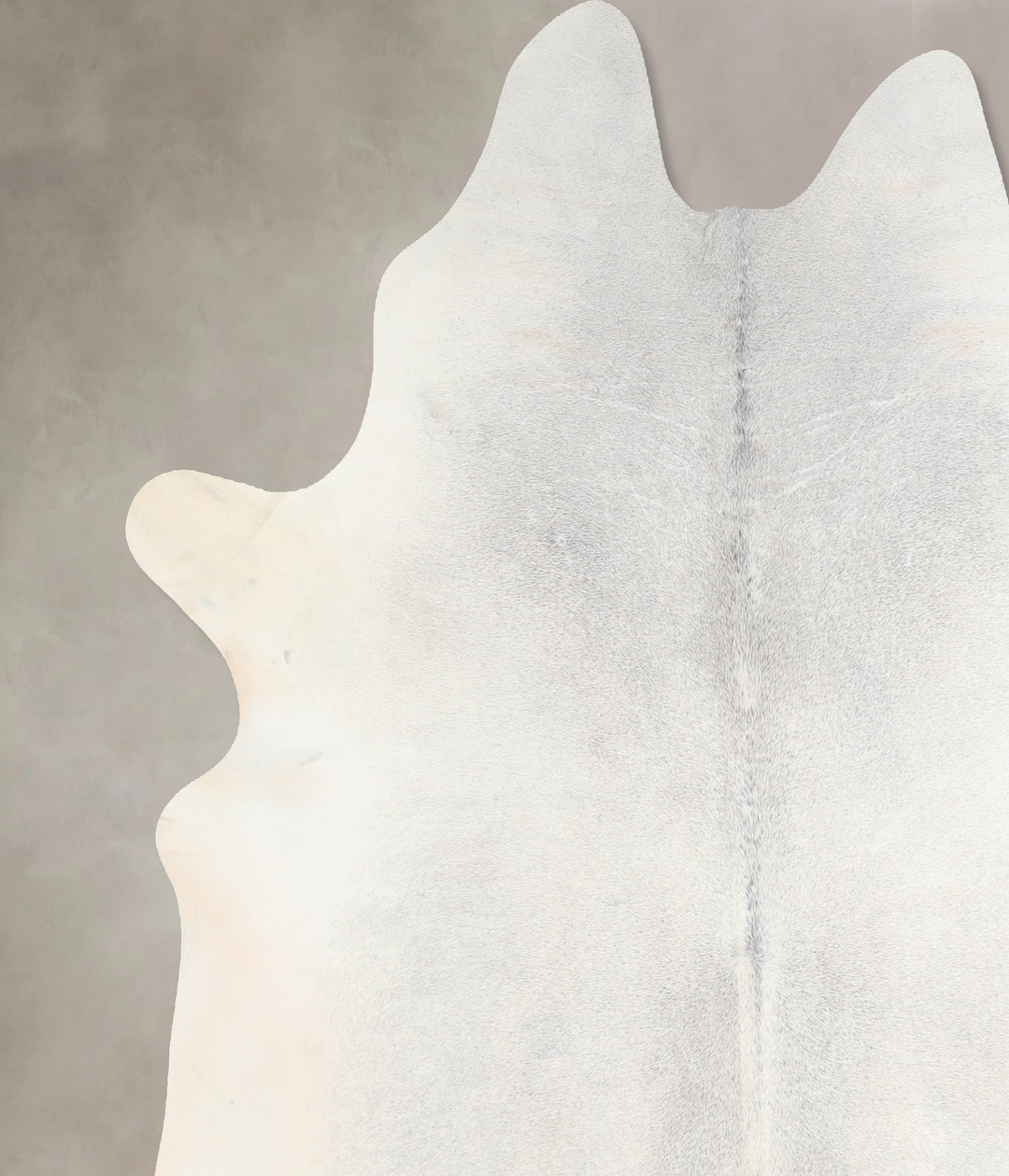 Medium Grey XX-Large Brazilian Cowhide Rug 7'8"H x 7'0"W #A30727 by Hu