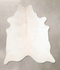 Ivory with Beige XX-Large Brazilian Cowhide Rug 8'2