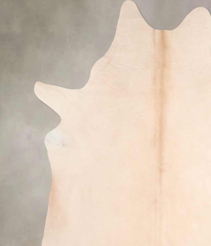 Beige XX-Large Brazilian Cowhide Rug 7'10"H x 7'2"W #A30760 by Hudson Hides