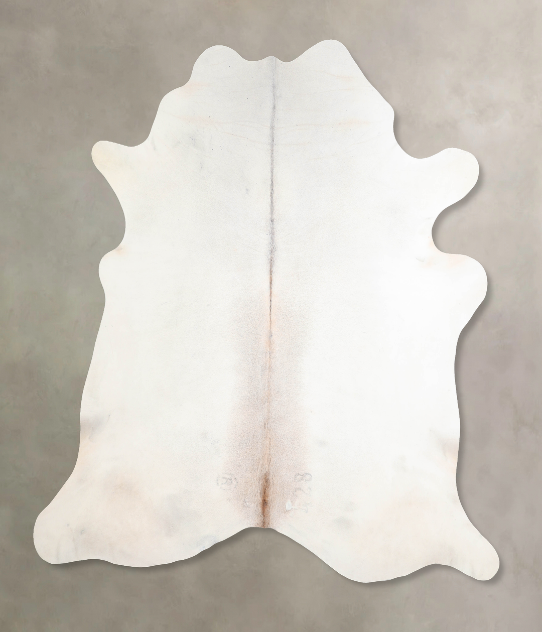 Grey with Beige XX-Large Brazilian Cowhide Rug 7'5"H x 7'2"W #A30804 b