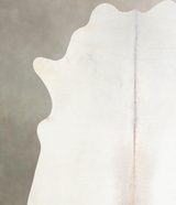 Grey with Beige XX-Large Brazilian Cowhide Rug 7'5"H x 7'2"W #A30804 by Hudson Hides