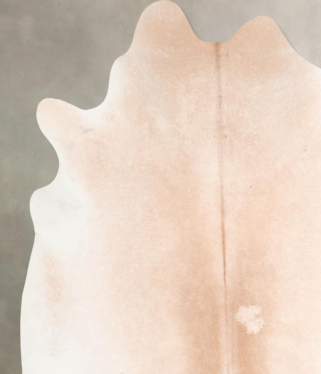 Light Caramel X-Large Brazilian Cowhide Rug 6'11"H x 6'10"W #A30811 by