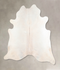 Grey with Beige XX-Large Brazilian Cowhide Rug 7'9