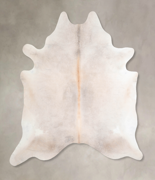Grey with Beige XX-Large Brazilian Cowhide Rug 7'10"H x 6'8"W #A30820 by Hudson Hides