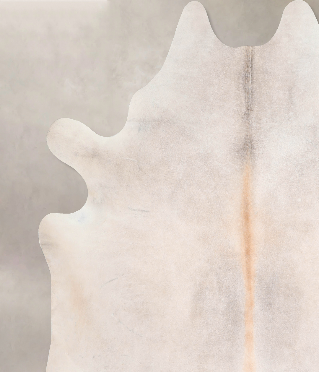 Grey with Beige XX-Large Brazilian Cowhide Rug 7'10"H x 6'8"W #A30820 