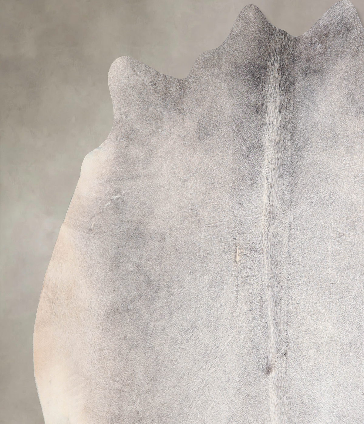 Medium Grey X-Large Brazilian Cowhide Rug 6'4"H x 7'6"W #A30827 by Hudson Hides