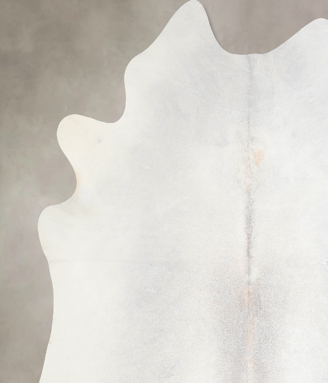 Grey with Beige X-Large Brazilian Cowhide Rug 7'4"H x 6'9"W #A30834 by