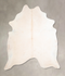 Ivory with Beige XX-Large Brazilian Cowhide Rug 8'0