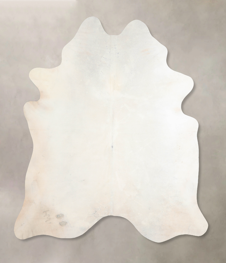 Light Grey XX-Large Brazilian Cowhide Rug 7'10"H x 6'10"W #A30875 by Hudson Hides