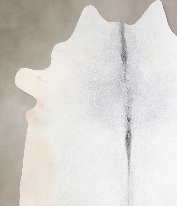 Light Grey XX-Large Brazilian Cowhide Rug 7'11"H x 7'3"W #A30878 by Hudson Hides