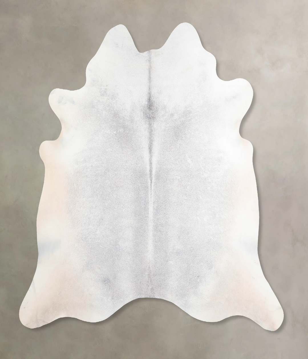 Medium Grey X-Large Brazilian Cowhide Rug 6'10"H x 6'10"W #A30906 by H