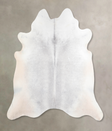 Medium Grey X-Large Brazilian Cowhide Rug 6'10"H x 6'10"W #A30906 by Hudson Hides
