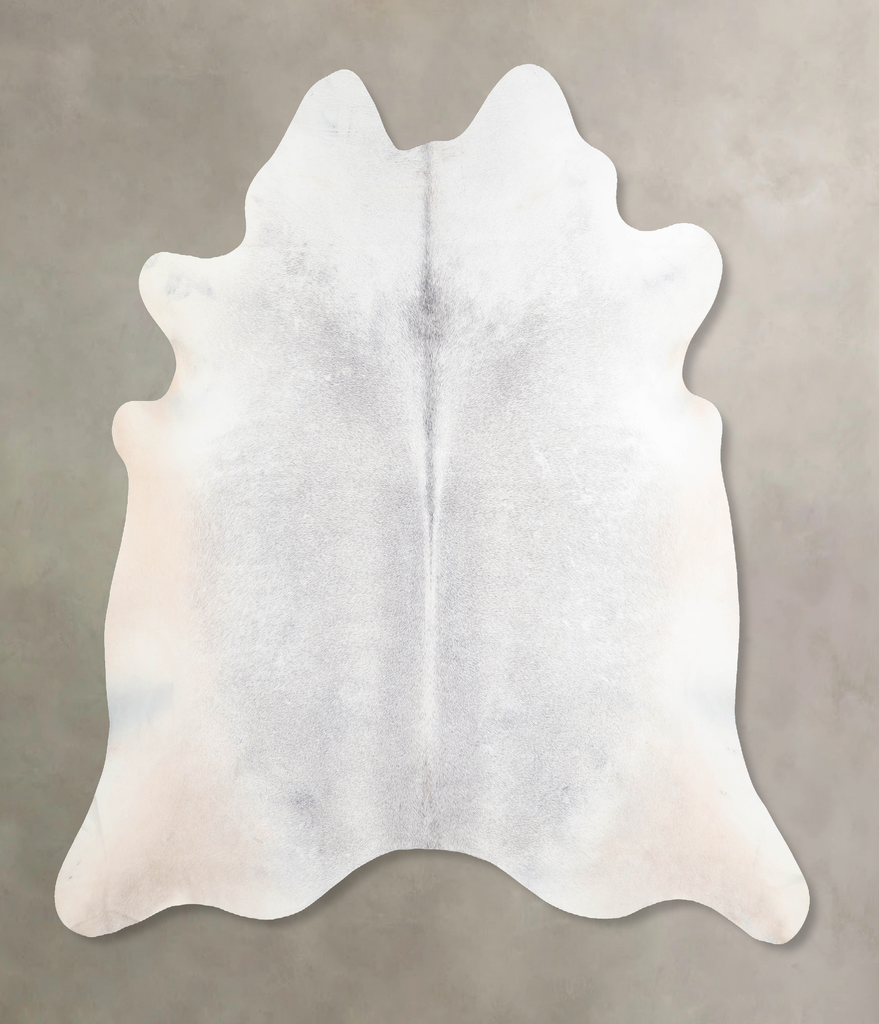 Medium Grey X-Large Brazilian Cowhide Rug 6'10"H x 6'10"W #A30906 by Hudson Hides