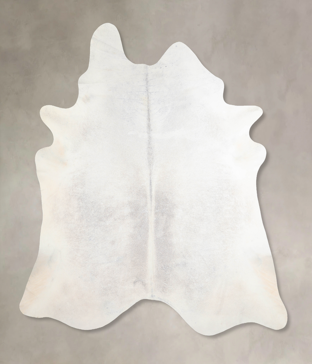 Light Grey XX-Large Brazilian Cowhide Rug 8'2"H x 7'2"W #A30947 by Hud
