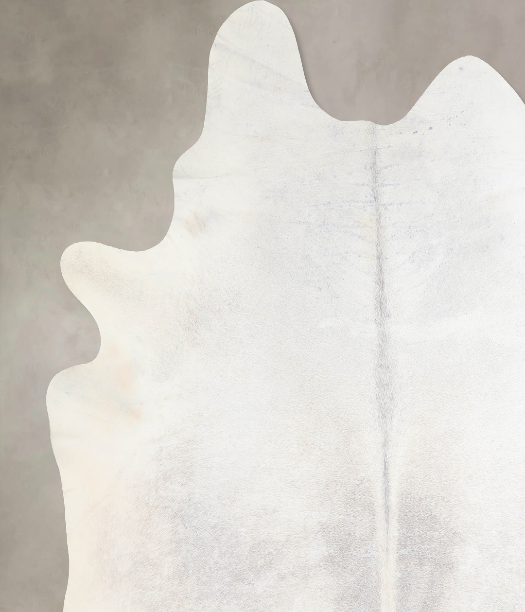 Light Grey XX-Large Brazilian Cowhide Rug 8'2"H x 7'2"W #A30947 by Hud