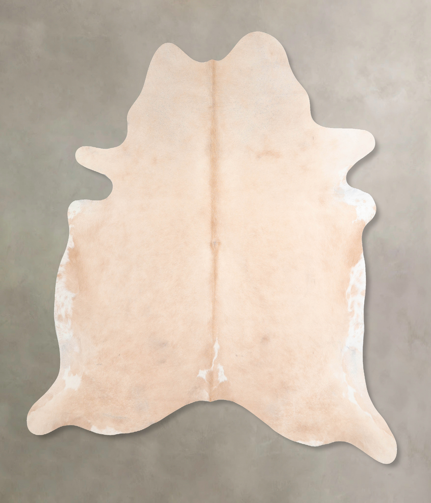 Palomino X-Large Brazilian Cowhide Rug 7'2"H x 6'6"W #A30953 by Hudson Hides