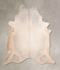 Beige XX-Large Brazilian Cowhide Rug 8'7