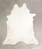 Ivory with Beige XX-Large Brazilian Cowhide Rug 7'10