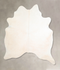 Ivory with Beige XX-Large Brazilian Cowhide Rug 7'7