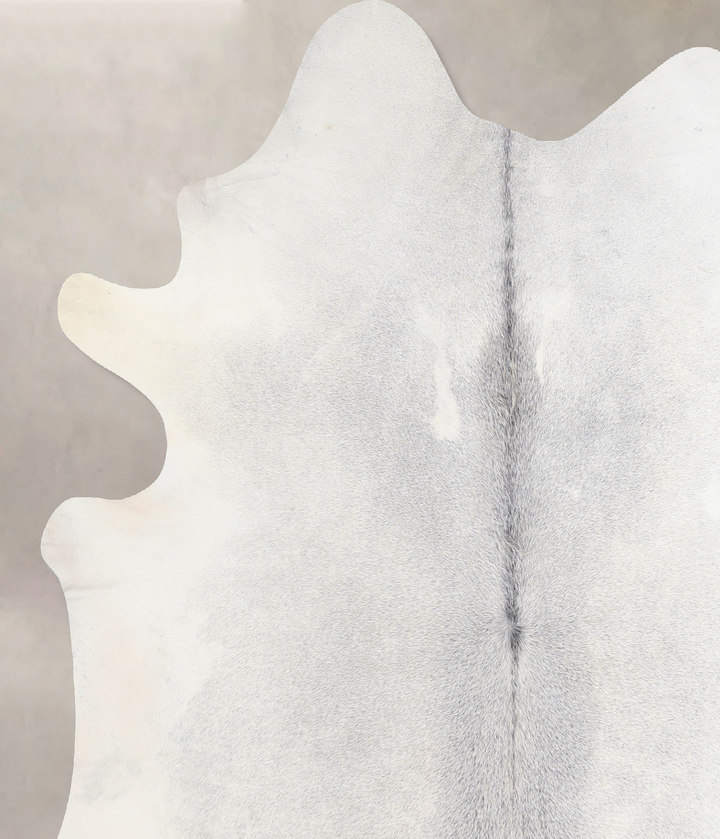 Medium Grey X-Large Brazilian Cowhide Rug 6'11"H x 6'5"W #A30994 by Hudson Hides