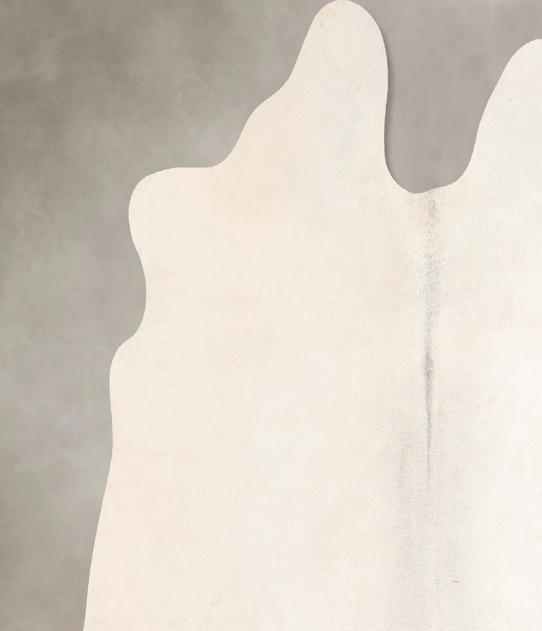Light Grey Large Brazilian Cowhide Rug 6'0"H x 6'1"W #A31015 by Hudson