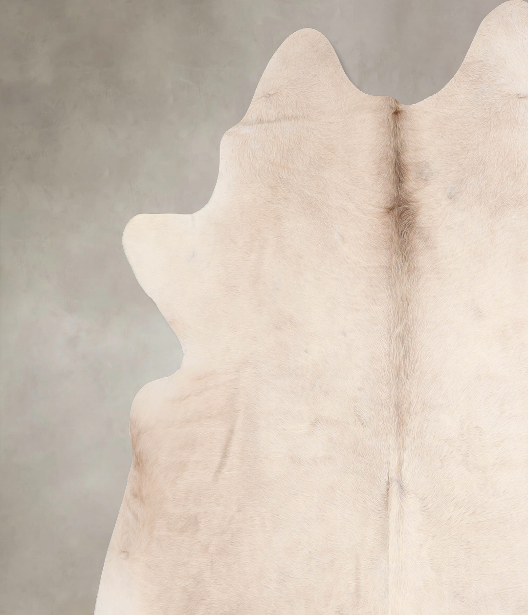 Champagne XX-Large Brazilian Cowhide Rug 7'10"H x 7'7"W #A31070 by Hud