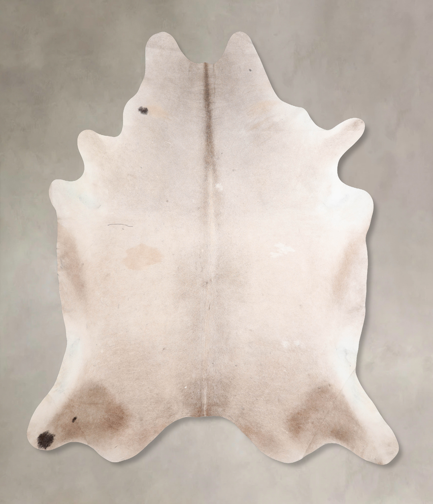Champagne XX-Large Brazilian Cowhide Rug 8'5"H x 7'9"W #A31100 by Hudson Hides