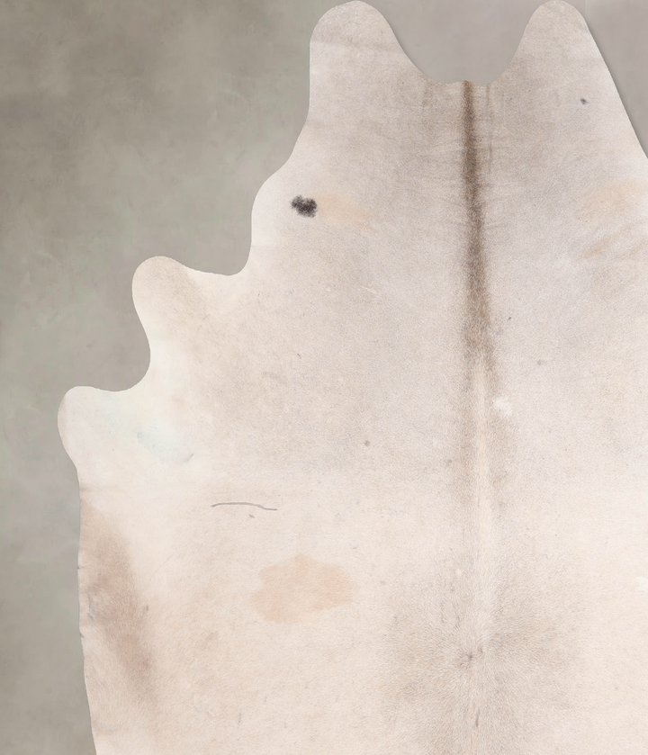Champagne XX-Large Brazilian Cowhide Rug 8'5"H x 7'9"W #A31100 by Hudson Hides