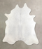 Light Grey XX-Large Brazilian Cowhide Rug 7'9