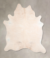 Beige XX-Large Brazilian Cowhide Rug 7'7"H x 6'9"W #A31225 by Hudson Hides