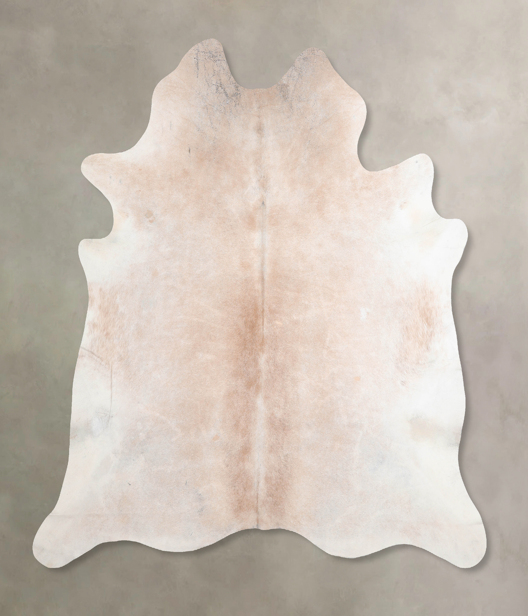 Light Caramel X-Large Brazilian Cowhide Rug 6'10"H x 6'7"W #A31251 by 