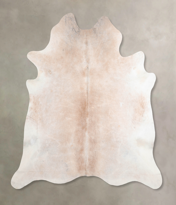 Light Caramel X-Large Brazilian Cowhide Rug 6'10"H x 6'7"W #A31251 by Hudson Hides