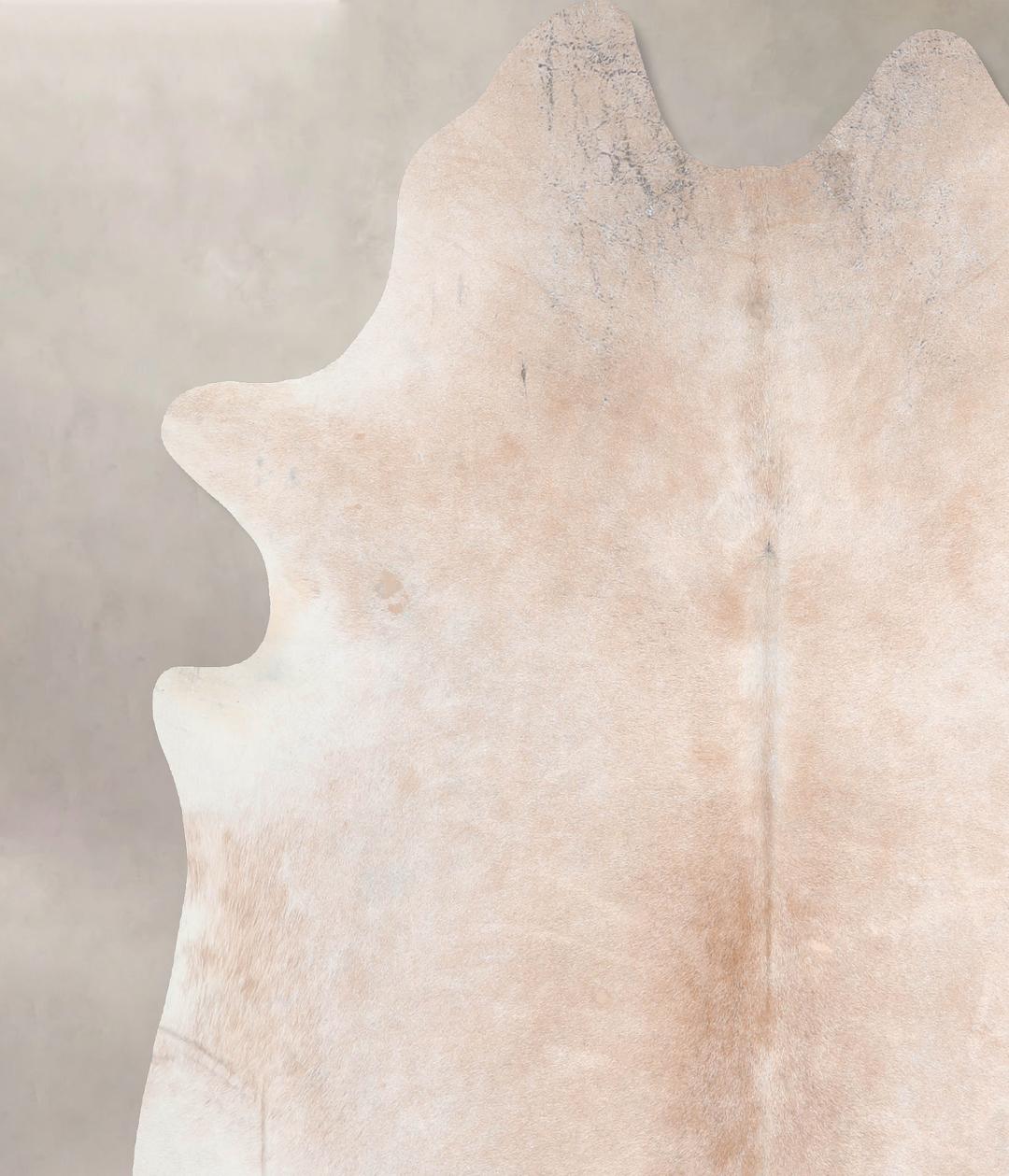 Light Caramel X-Large Brazilian Cowhide Rug 6'10"H x 6'7"W #A31251 by 