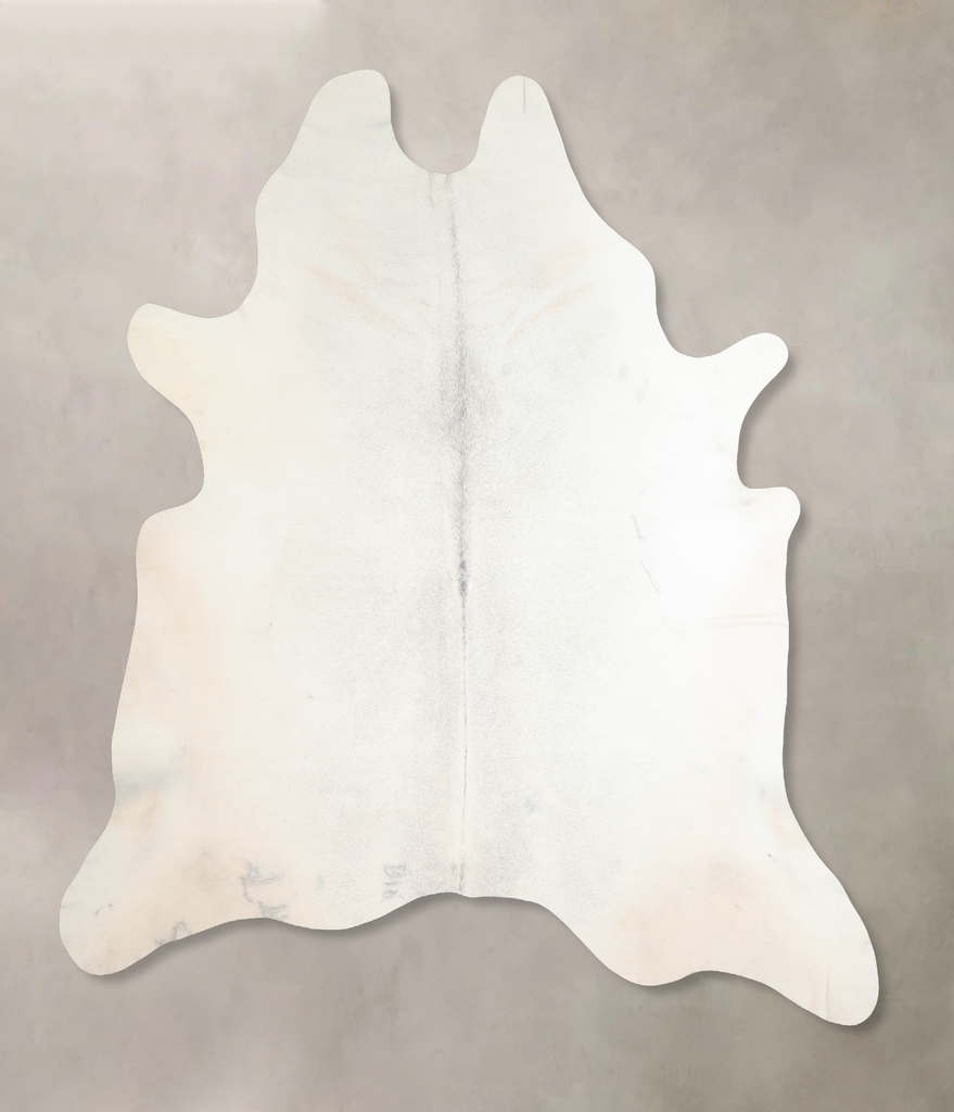 Light Grey XX-Large Brazilian Cowhide Rug 7'10"H x 7'0"W #A31279 by Hudson Hides