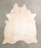 Ivory with Beige XX-Large Brazilian Cowhide Rug 8'3
